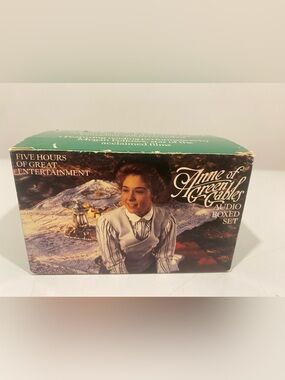 Vintage Anne Of Green Gables & Anne Of Avonlea Audio Cassette Box Set 4 Tape